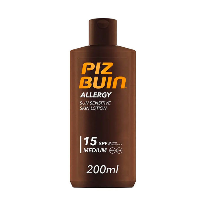 PIZ BUIN - Allergy Sun Sensitive Skin Lotion SPF15+ 200ml - 3574661467160