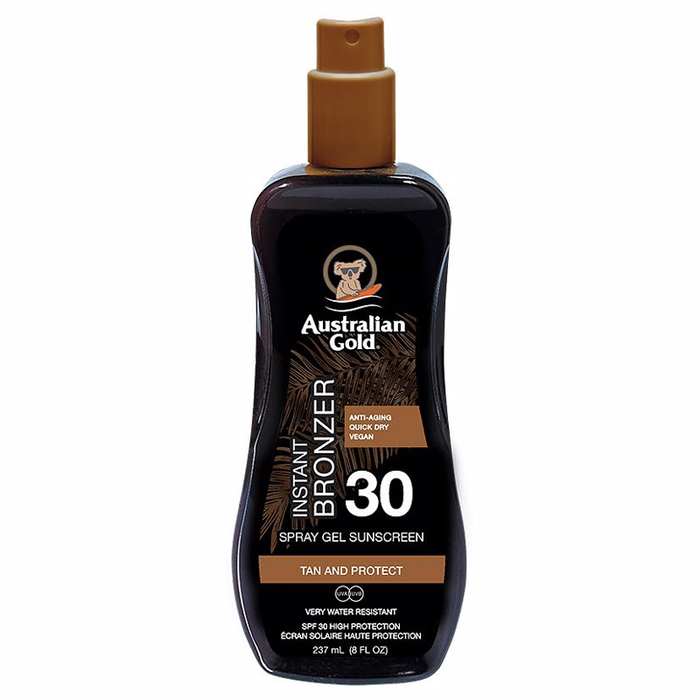 AUSTRALIAN GOLD - Instant Bronzer Spray Gel SPF30 - 237ml - 0054402730607