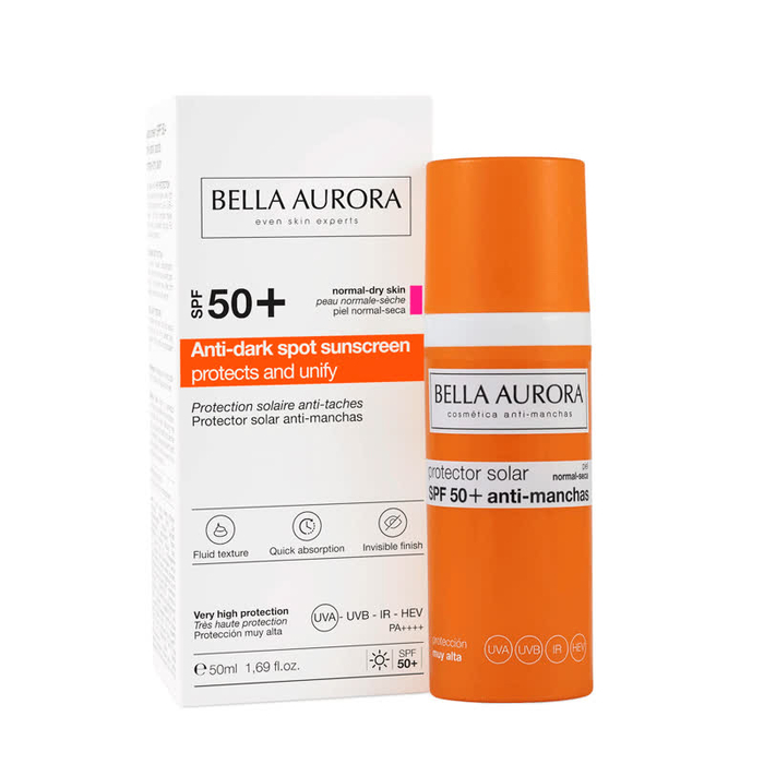 BELLA AURORA - Sunscreen Anti-Dark Spots Gel SPF50 - 50ml - 8413400003113