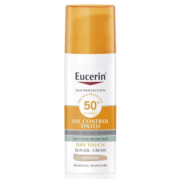 EUCERIN - Oil Control Tinted SPF50+ - Medium - 50ml - 4005800287824  