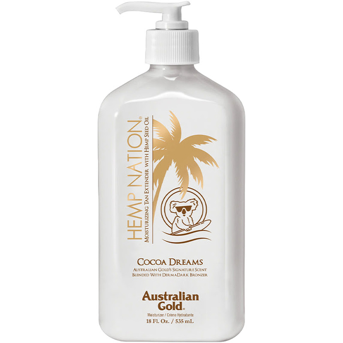 AUSTRALIAN GOLD - Hemp Nation Cocoa Dreams Moist Bronzer - 535ml - 54402410226