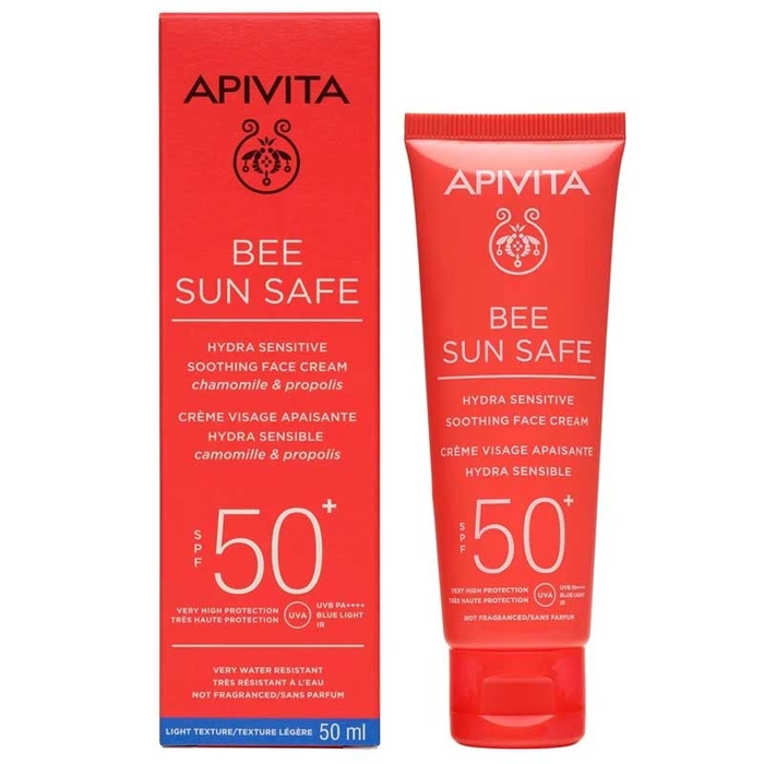APIVITA - Bee Sun Safe Soothing Face Cream SPF50+ - 50ml - 5201279080204