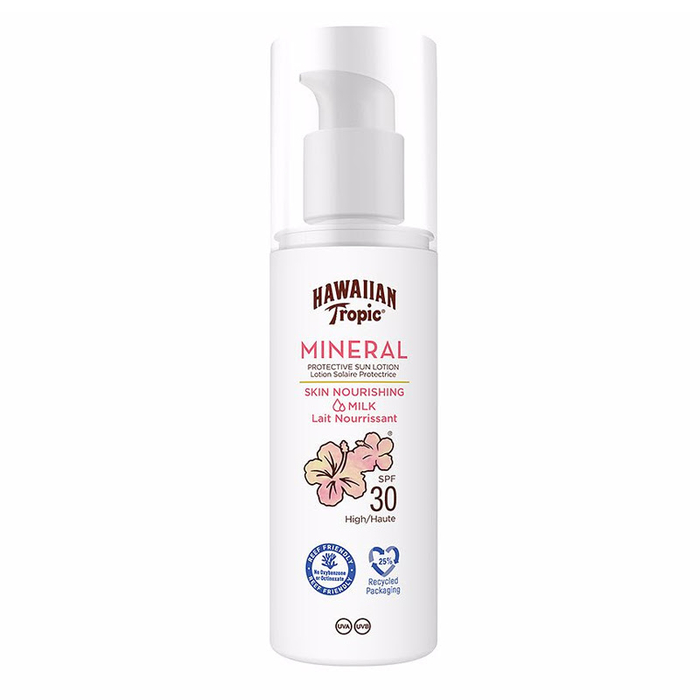 HAWAIIAN TROPIC - Mineral Protective Sun Lotion SPF30 - 100ml - 5099821113346