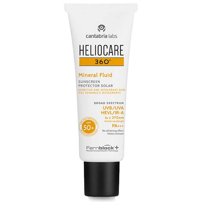 HELIOCARE - 360 Mineral Fluid Sunscreen SPF50+ - 50ml - 8437002567965