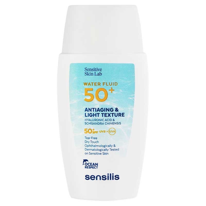 SENSILIS - Water Fluid Antiage&Light Texture SPF50+ - 40ml - 8428749913504