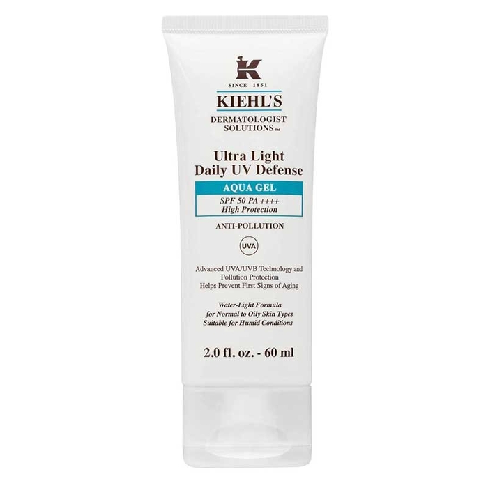 KIEHL'S - U-Light Daily UV Defense Aqua Gel SPF50 - 60ml - 3605972042286