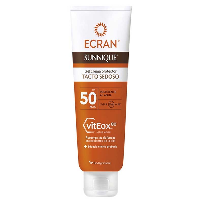 ECRAN - Sunnique Silky Touch Gel-Cream SPF50 - 250ml - 8411135005440