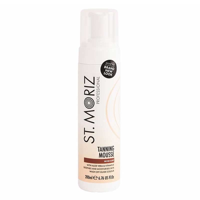 ST. MORIZ - Self Tanning Mousse - Medium - 200ml - 5060427350244