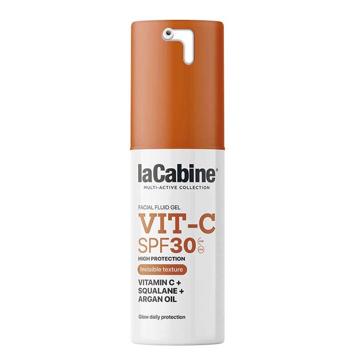 LA CABINE - Invisible Facial Fluid Gel VIT-C SPF30 - 30ml - 8435534415754
