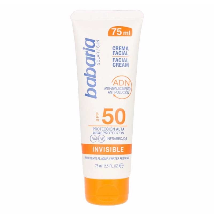 BABARIA - Invisible DNA Facial Sunscreen SPF50  - 75ml - 8410412490047