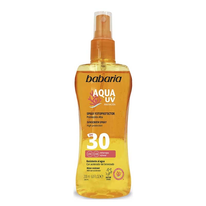 BABARIA - Solar Aqua UV SPF30 Bifásico - 200ml - 8410412490238