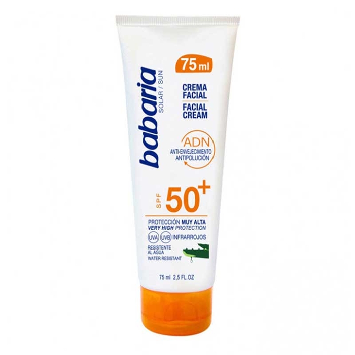 BABARIA - DNA Facial Sunscreen Cream SPF50+ - 75ml - 8410412000697