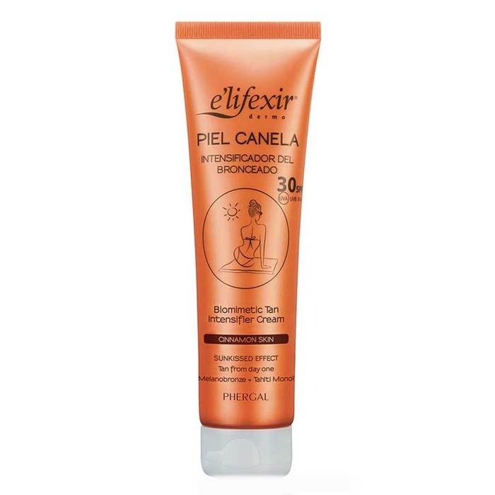E'LIFEXIR - Dermo Cinnamon Skin Tan Cream SPF30 - 150ml - 8429449082651