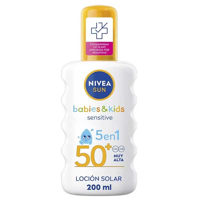 NIVEA - Babies & Kids Sensitive SPF50+ - 200ml - 4006000133522