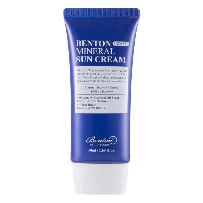 BENTON - Mineral Sun Cream SPF50 - 50ml - 8809566991560