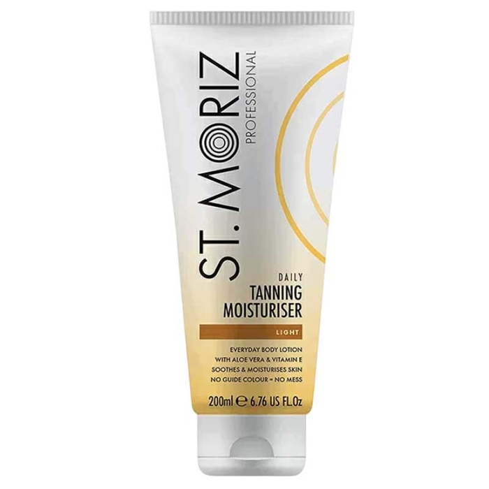 ST. MORIZ - Daily Tanning Moisturiser - Light - 200ml - 5060427353344