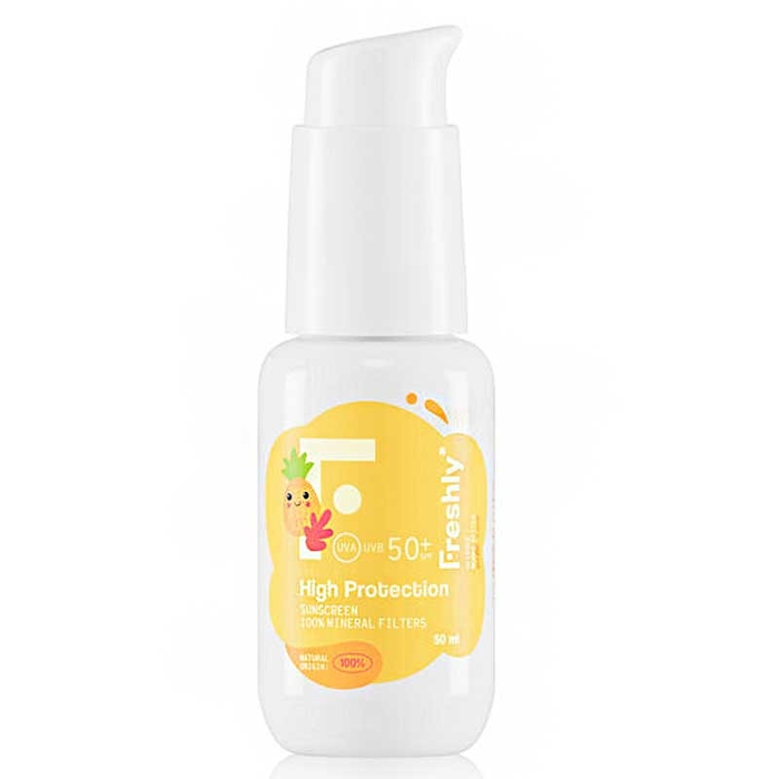 FRESHLY COSMETICS - High Protection Sunscreen SPF50+ - 50ml - 8437015930381