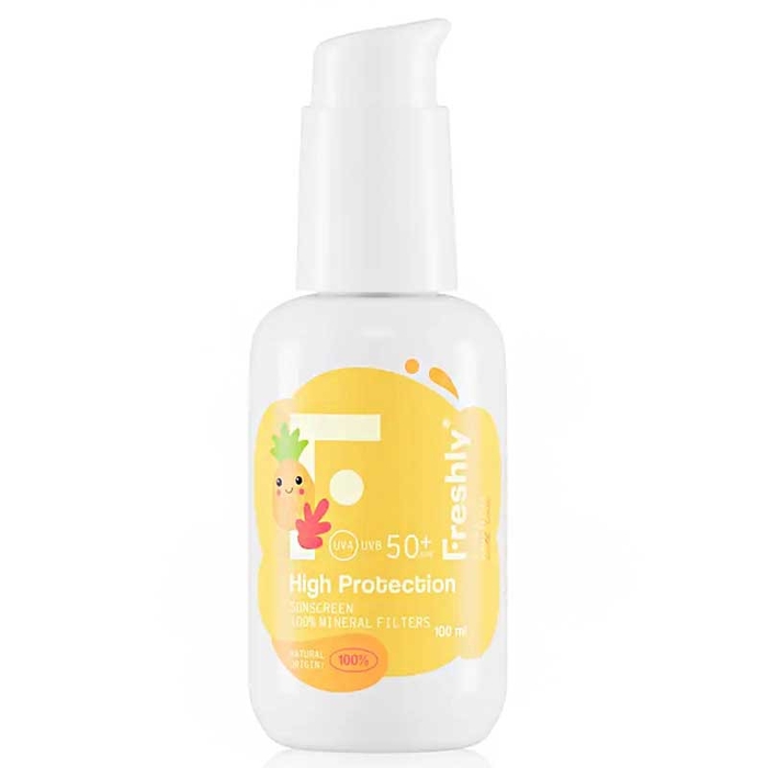 FRESHLY COSMETICS - High Protection Sunscreen SPF50+ - 100ml - 8437015930107