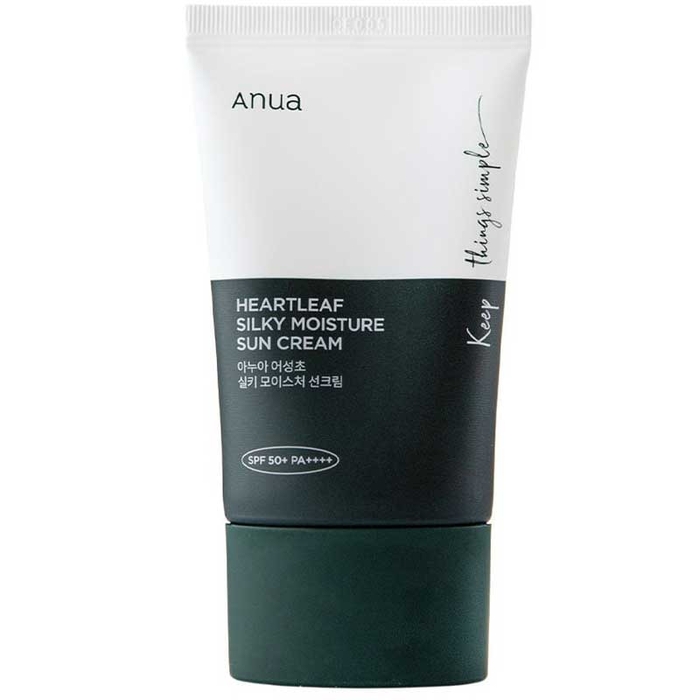 ANUA - Heartleaf Silky Moisture Sun Cream - 50ml - 8809640733185