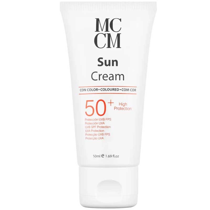 MCCM MEDICAL COSMETICS - Sun Cream 50+High Protection Coloured - 50ml - 8436529981384