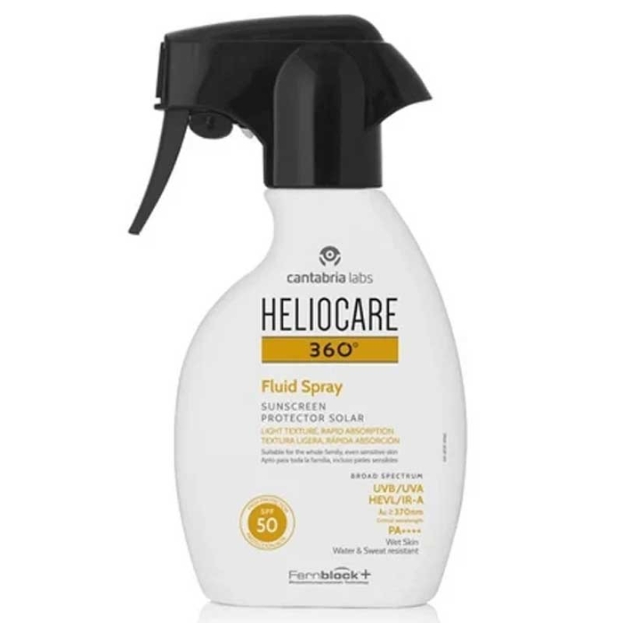 HELIOCARE - 360 Fluid Spray Sunscreen SPF50 - 250ml - 8470002024427