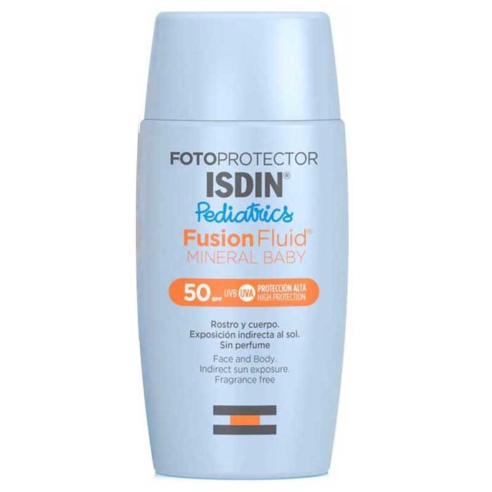ISDIN - Fotoprotector Pediatrics Fluid SPF50  - 50ml - 8429420122581