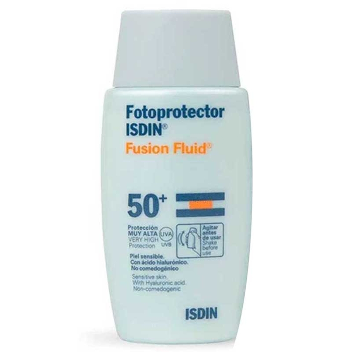 ISDIN - Fotoprotector Fusion Fluid SPF50+ Facial - 50ml - 744285229359