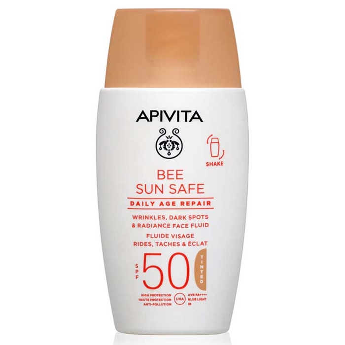 APIVITA - Bee Sun Safe Daily Age Repair Tinted - 50ml - 5201279108564