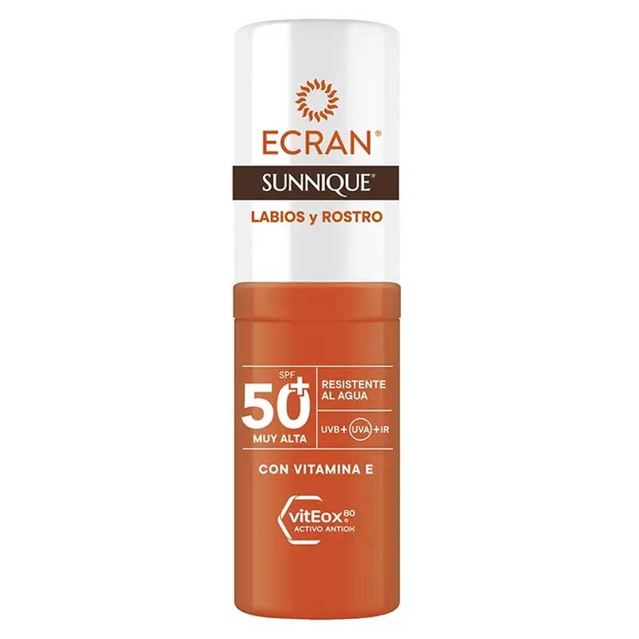 ECRAN - Sunnique Lips and Face Waterproof SPF50+ - 8ml - 8411135010369
