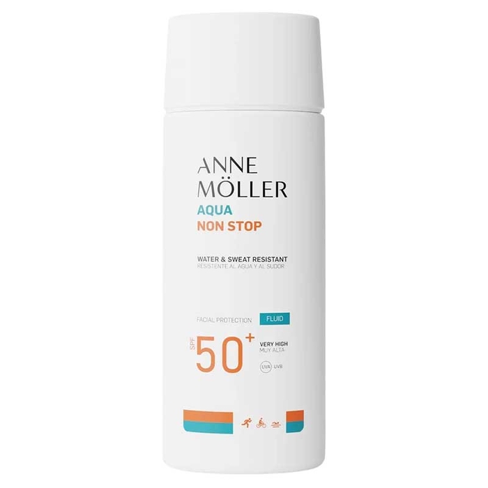 ANNE MÖLLER - Aqua Non Stop Very High Fluid SPF50+ - 75ml - 8436034372653