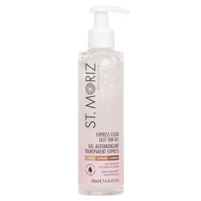 ST. MORIZ - Express Clear Self-Tan Gel - 200ml - 5060950966431