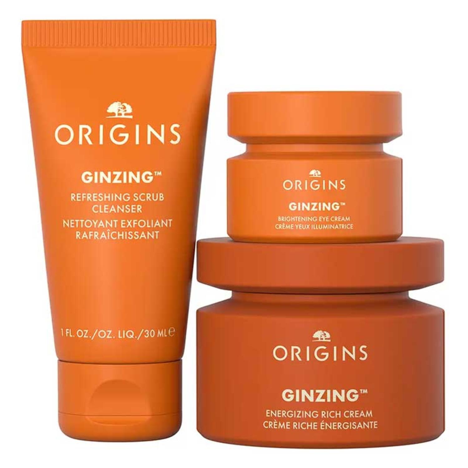 ORIGINS Ginzing Energising Rich Cream Kit Macedonia